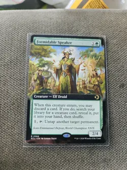 Formidable Speaker (Extended Art) Lorwyn Eclipsed Regular - Image 1