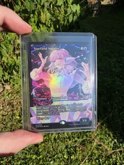 Starfield Vocalist (Showcase) Edge of Eternities Foil OFF-CENTER SEE PICTURES - Image 1