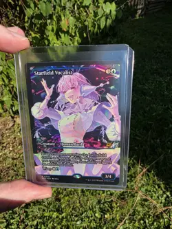 Starfield Vocalist (Showcase) Edge of Eternities Foil OFF-CENTER SEE PICTURES - Image 2