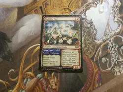 Scalding Viper Showcase MTG Wilds Of Eldraine - Pack Fresh - - Image 1