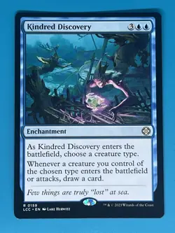 Kindred Discovery Commander: the Lost Caverns of Ixalan Regular - Image 1