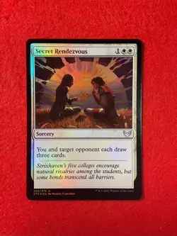 Secret Rendezvous - Foil - Strixhaven: School of Mages - Magic - MTG - Image 1
