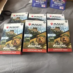 Lot of (6) Magic the Gathering Avatar Airbender Jumpstart Pack - Image 1
