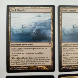✔❄🌨🏔SET OF 4 MTG Dark Depths #145 Coldsnap 2006 MAGIC THE GATHERING📸SEE📸 - Image 5