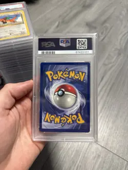 Pokemon 1999 Game Promo Pikachu #4 Movie Promo WOTC PSA 9 - Image 2