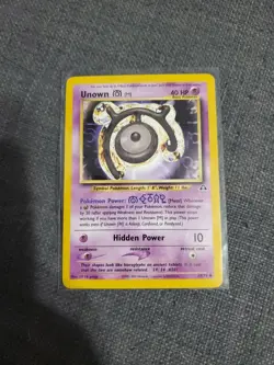 UNOWN M - Neo Discovery Set - 49/75 - Uncommon - Pokemon Card - Unlimited - Image 1