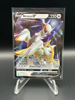 Arceus V 122/172 - Near Mint Brilliant Stars Ultra Rare Pokemon Near Mint NM - Image 1