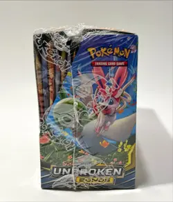 Unbroken Bonds Booster Box Factory Sealed Sun & Moon Pokemon - Image 4