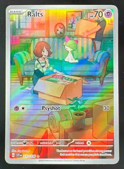 2023 Pokemon Scarlet & Violet #211/198 Ralts - Image 1
