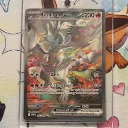 Reshiram ex (166/086) Sv: White Flare Special Illustration Rare Holo Pokemon TCG - Image 1