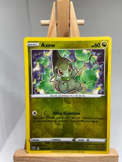 Axew - Reverse Holo - Brilliant Stars 110/172 - MINT - Pokemon - Image 1