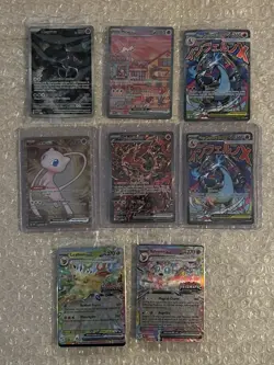 Pokemon TCG Sealed Promo Lot - Mew Mewtwo 151 Mega Charizard UPC Prismatic Eevee - Image 1