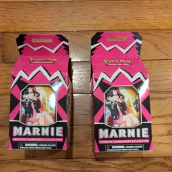2x Pokemon TCG Marnie Premium Tournament Collection Factory Sealed - Image 1