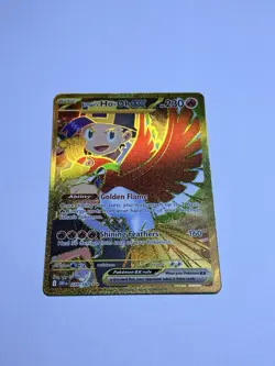 Pokemon Ethan's Ho-Oh EX 239/182 Destined Rivals Gold - Image 1