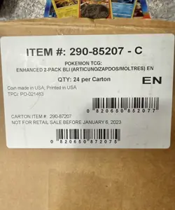 Pokemon TCG Zapdos Moltres Articuno Promo Blister 2-Pack Legendary Birds SEALED - Image 5
