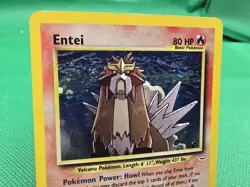 Pokemon TCG Entei 06/64 Neo Revelation Holo Moderately Played - Image 4