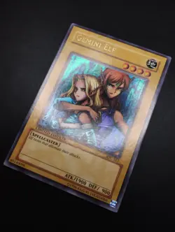 YUGIOH 2004 | GEMINI ELF | IOC-SE1 | LIMITED | MISPRINT EYE OF ANUBIS | EX-NM - Image 5