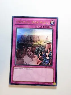 Imperial Iron Wall - LCJW-EN298 - Ultra Rare 1st Edition Yugioh Card - Image 1