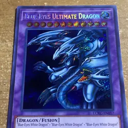🔥 Yugioh Blue-Eyes Ultimate Dragon LCKC-EN057 SECRET RARE NEAR MINT KAIBA - Image 4