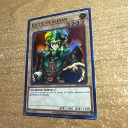 🔥 YUGIOH Celtic Guardian LOB-EN007 SUPER RARE HOLOFOIL NEAR MINT - Image 3