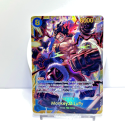 One Piece Monkey.D.Luffy OP11-118 SEC - English NM Secret Rare - Image 1