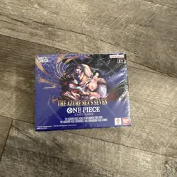 New Sealed ENG One Piece OP 14 The Azure Sea’s Seven Booster Box Dash Pack - Image 1