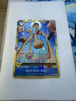 One Piece CCG Gum-Gum Rain (Alternate Art) OP02-068 -The Best- Vol. 2 Foil - Image 1