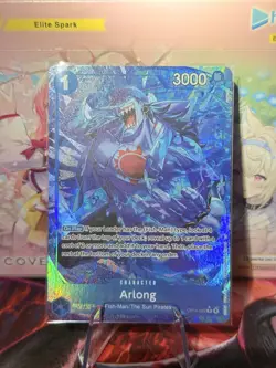 One Piece OP14-042 Arlong Alt Art Rare The Azure Sea's Seven Near Mint - Image 1