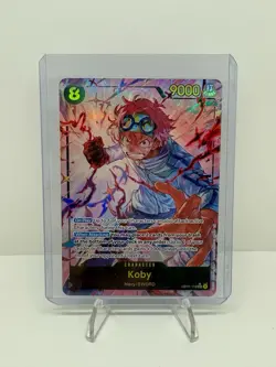One Piece TCG Koby SEC Alt Art OP11-119 A Fist If Divine Speed English NM - Image 1