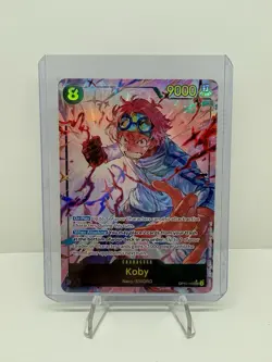 One Piece TCG Koby SEC Alt Art OP11-119 A Fist If Divine Speed English NM - Image 2