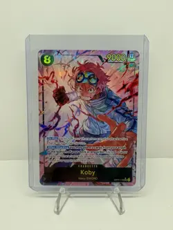 One Piece TCG Koby SEC Alt Art OP11-119 A Fist If Divine Speed English NM - Image 3