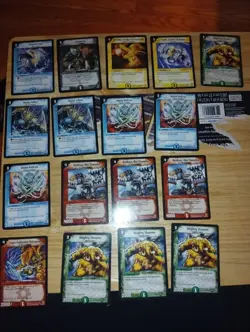 Vintage Duel Masters Tcg Card Lot Of 17 McDonald's Promos - Image 1