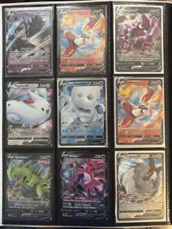 Pokemon 27 V Card Lot SWSH NM/MINT Evolving Skies Fusion Strike & More - Image 2