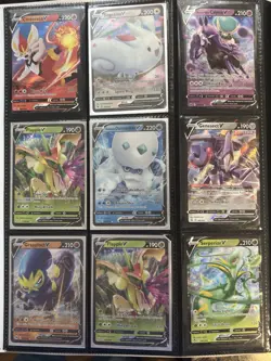 Pokemon 27 V Card Lot SWSH NM/MINT Evolving Skies Fusion Strike & More - Image 3