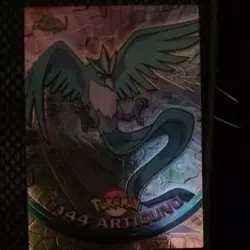 Topps Series 3 Pokemon TV Animation Card #144 Articuno Smooth Silver Foil LP - Image 2