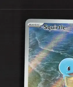 Squirtle 170/165 Scarlet & Violet 151 Full Art Ultra Rare Holo Pokemon Card NM - Image 3