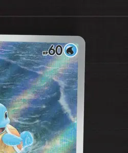 Squirtle 170/165 Scarlet & Violet 151 Full Art Ultra Rare Holo Pokemon Card NM - Image 4