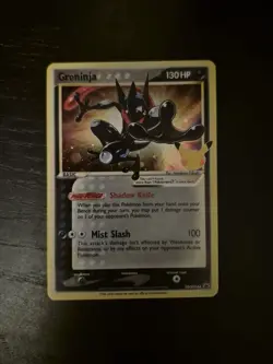Pokemon TCG Greninja Gold Star SWSH144 Celebrations ETB Promo Card - Image 1