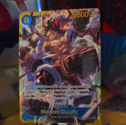 Monkey D. Luffy OP11-118 SEC A Fist of Divine Speed ONE PIECE Card Game English - Image 1