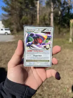 Pokemon TCG Garchomp C LV.X DP46 Holo Diamond and Pearl Promo Card - Image 1