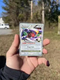 Pokemon TCG Garchomp C LV.X DP46 Holo Diamond and Pearl Promo Card - Image 2