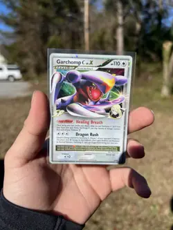 Pokemon TCG Garchomp C LV.X DP46 Holo Diamond and Pearl Promo Card - Image 3