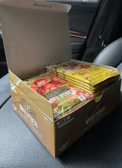 [Lot of 12] Bandai One Piece OP-04 Card Game Kingdom of Intrigue Booster Packs - Image 3