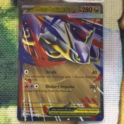 EX Holo 3Card Lot Pokemon TCG Mega Latias EX, Mega Lucario EX, Lapses - Image 4
