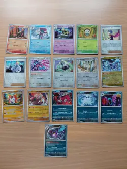 Pokemon Trading Card Game TCG Shrouded Fable Reverse Holo Bundle Job Lot X 16 - Image 1