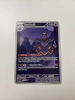 Pokemon Dusknoir Card 070/064 Illustration Rare, Shrouded Fable, NM Condition - Image 1