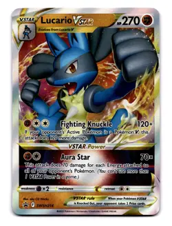 Lucario VSTAR - SWSH214 Sword & Shield Promo Cards Promo NM - Image 1