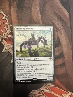 Roaming Throne The Lost Caverns of Ixalan Regular - Image 1
