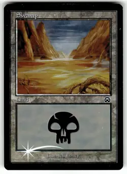 FOIL SWAMP 339 MERCADIAN MASQUES DAMAGED - Image 1
