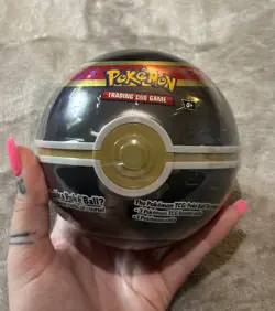 Pokemon Luxury Pokeball with 3 Pokemon Booster Packs A24 - NEW SEALED - Image 1